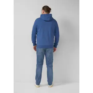 Sweatshirt à capuche avec imprimé mousse et détail logo s.Oliver image-4