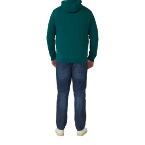 Sweatshirt à capuche avec imprimé mousse et détail logo s.Oliver image-5