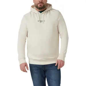 Sweatshirt à capuche avec imprimé mousse et détail logo s.Oliver image-2