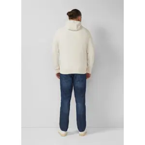 Sweatshirt à capuche avec imprimé mousse et détail logo s.Oliver image-4