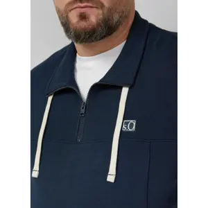 Sweatshirt mit Stehkragen und Logo-Patch s.Oliver image-3