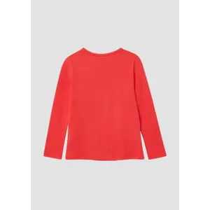 Τ-shirt μακρυμάνικο Slim Fit με πούλιες και εφαρμογή για κορίτσια s.Oliver image-3