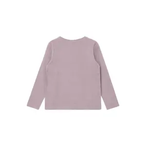 T-shirt με μακριά μανίκια με γυαλιστερό τύπωμα φαρδιάς εφαρμογής κορίτσι s.Oliver image-1