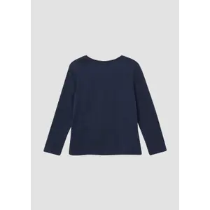 T-shirt με μακριά μανίκια με γυαλιστερό τύπωμα φαρδιάς εφαρμογής κορίτσι s.Oliver image-3