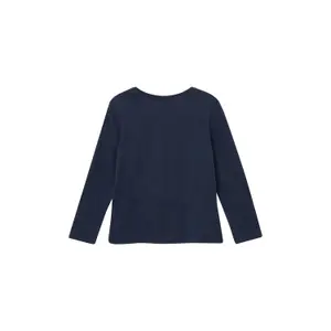 T-shirt με μακριά μανίκια με γυαλιστερό τύπωμα φαρδιάς εφαρμογής κορίτσι s.Oliver image-4