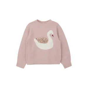 Pull en maille à manches longues avec sequins fille s.Oliver image-0