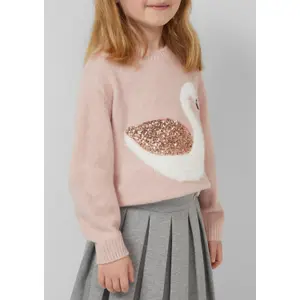Pull en maille à manches longues avec sequins fille s.Oliver image-5