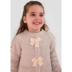 Knit Cardigan with Knots and Snap Buttons Girl s.Oliver image-5