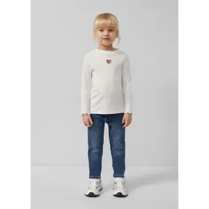 Jeans Slim Fit Mid Rise Slim Leg intérieur doux et chaud fille s.Oliver Kathy image-6