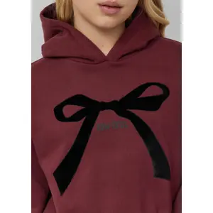 Oversized hoodie με εναλλασσόμενο σχέδιο, πενιχισμένο εσωτερικά κορίτσι s.Oliver image-5