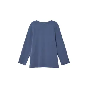 T-shirt μακρυμάνικο από βαμβάκι κανονική γραμμή με τυπωμένο λάστιχο μπροστά για παιδί s.Oliver image-4
