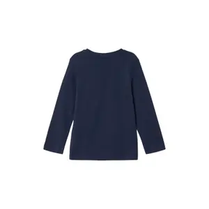 T-shirt μακρυμάνικο από βαμβάκι κανονική γραμμή με τυπωμένο λάστιχο μπροστά για παιδί s.Oliver image-4