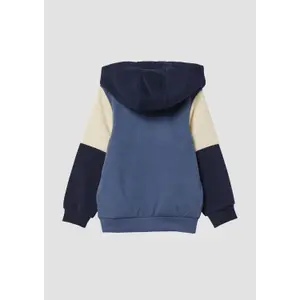Colorblock Capuchon Sweatshirt, Geborstelde Binnenkant Kind s.Oliver image-3