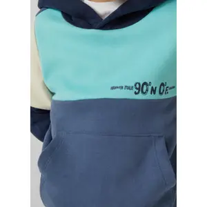 Colorblock Capuchon Sweatshirt, Geborstelde Binnenkant Kind s.Oliver image-5
