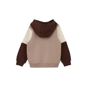 Colorblock Capuchon Sweatshirt, Geborstelde Binnenkant Kind s.Oliver image-1