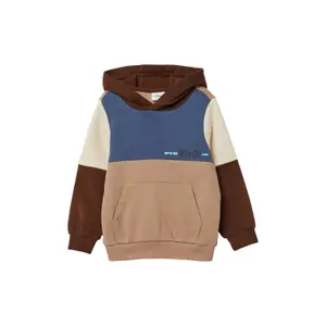 Colorblock Capuchon Sweatshirt, Geborstelde Binnenkant Kind s.Oliver image-2