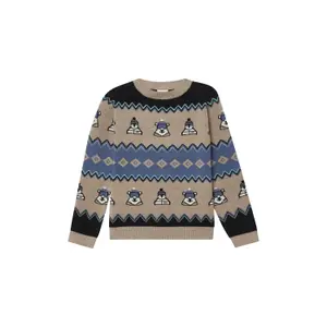 Long Sleeve Round Neck Jacquard Sweater Child s.Oliver image-2