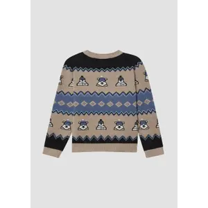 Long Sleeve Round Neck Jacquard Sweater Child s.Oliver image-3