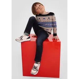 Long Sleeve Round Neck Jacquard Sweater Child s.Oliver image-5