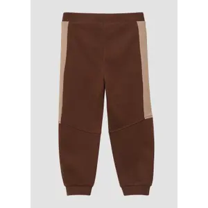 Joggingbyxor med kontrasterande remmar och tryckt detalj för babypojkar s.Oliver image-3