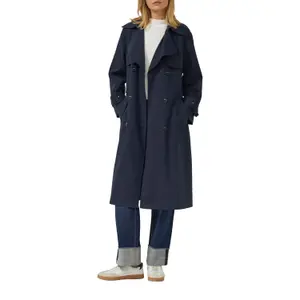 Trenchcoat met riem en dubbele knopen vrouw s.Oliver image-6