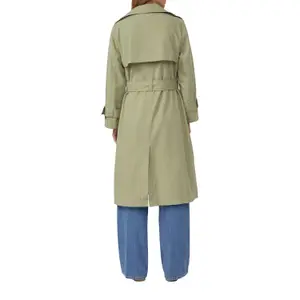 Trenchcoat met riem en dubbele knopen vrouw s.Oliver image-5