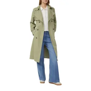 Trenchcoat met riem en dubbele knopen vrouw s.Oliver image-6