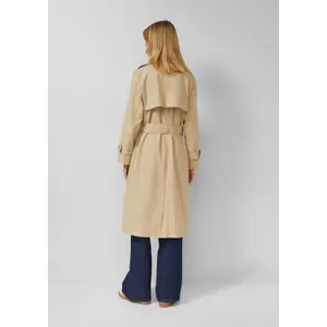 Trenchcoat met riem en dubbele knopen vrouw s.Oliver image-4