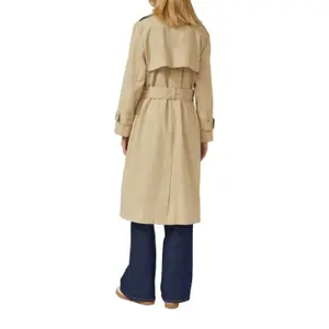 Trenchcoat met riem en dubbele knopen vrouw s.Oliver image-5
