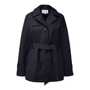 Slim Fit Trench Coat with Belt and Internal Pocket Women s.Oliver image-0
