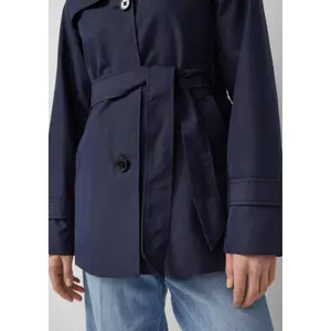 Slim Fit Trench Coat with Belt and Internal Pocket Women s.Oliver image-3