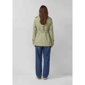 Slim Fit Trench Coat with Belt and Internal Pocket Women s.Oliver image-4