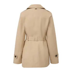Slim Fit Trench Coat with Belt and Internal Pocket Women s.Oliver image-1