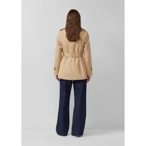 Slim Fit Trench Coat with Belt and Internal Pocket Women s.Oliver image-4