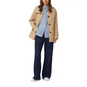 Slim Fit Trench Coat with Belt and Internal Pocket Women s.Oliver image-6