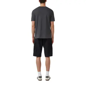 T-shirt από ζέρσεϊ με στρογγυλή λαιμόκοψη και τυπωμένο λογότυπο s.Oliver image-5