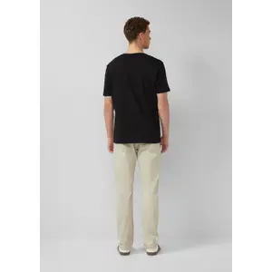T-shirt από ζέρσεϊ με στρογγυλή λαιμόκοψη και τυπωμένο λογότυπο s.Oliver image-4