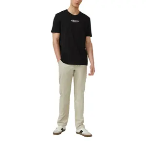 T-shirt από ζέρσεϊ με στρογγυλή λαιμόκοψη και τυπωμένο λογότυπο s.Oliver image-6