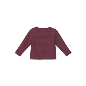 Ribbed Long Sleeve T-Shirt with Snap Buttons for Babies s.Oliver image-1