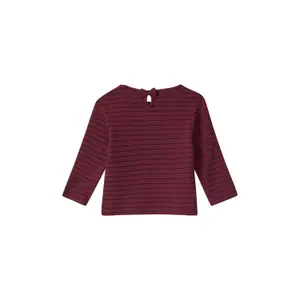 Ribbed Long Sleeve T-Shirt with Snap Buttons for Babies s.Oliver image-4