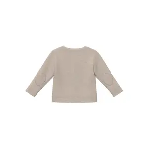 Structured Long Sleeve T-Shirt with Henley Collar and Baby Embroidery s.Oliver image-1