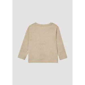 Structured Long Sleeve T-Shirt with Henley Collar and Baby Embroidery s.Oliver image-3