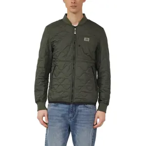 Gewatteerde outdoorjack met mesh kraag en ribgebreide randen s.Oliver image-2