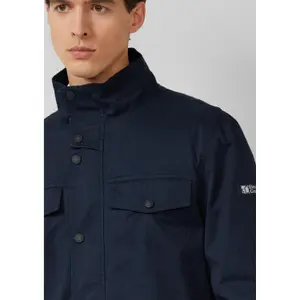 Chaqueta de sarga con cuello alto y bolsillo interior s.Oliver image-1