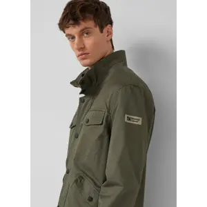 Chaqueta de sarga con cuello alto y bolsillo interior s.Oliver image-3