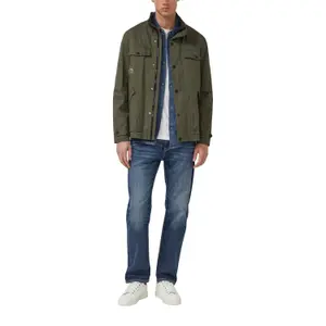 Chaqueta de sarga con cuello alto y bolsillo interior s.Oliver image-6