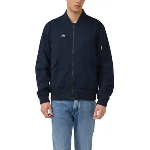 Chaqueta resistente de sarga con cuello bomber y bordes de canalé s.Oliver image-2