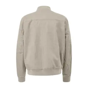Chaqueta resistente de sarga con cuello bomber y bordes de canalé s.Oliver image-1