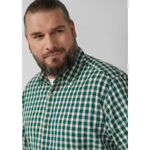 Checked Shirt with Kent Collar s.Oliver image-3