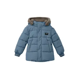Padded Jacket with Fleece Lining and Detachable Hood Child s.Oliver